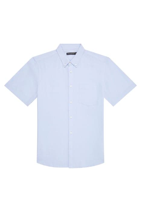 LINEN V - S/S SOFT BLUE by French Connection