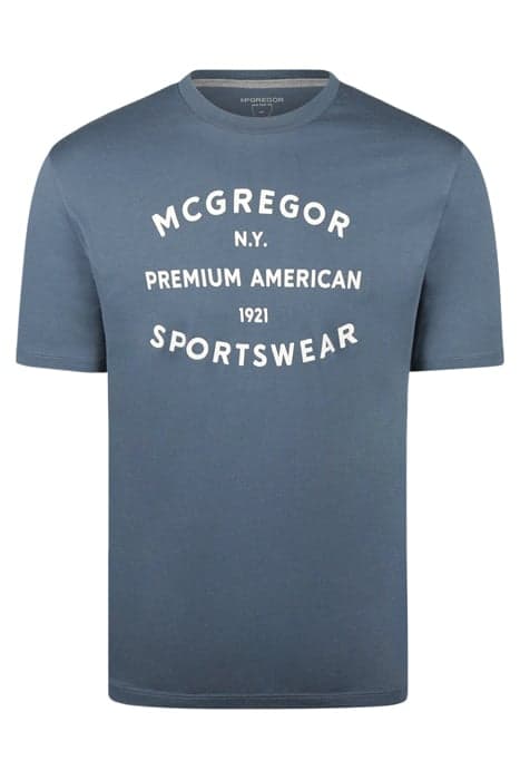 T- SHIRT PREMIUM MEDIUM BLUE by McGregor