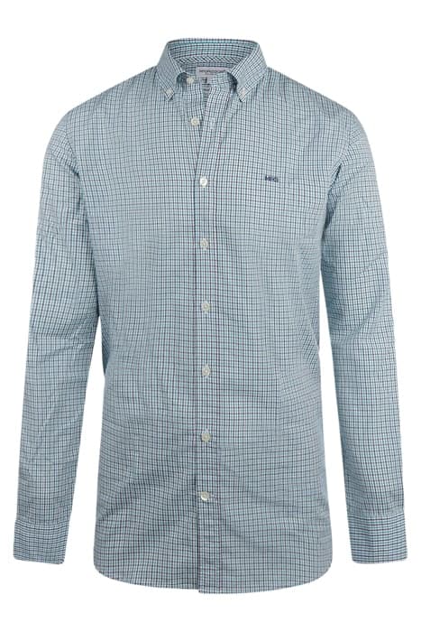 SMALL CHECK SHIRT AQUA by McGregor