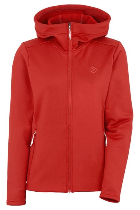 ANNELI WNS FULLZIP 2 LAVA RED by Didriksons