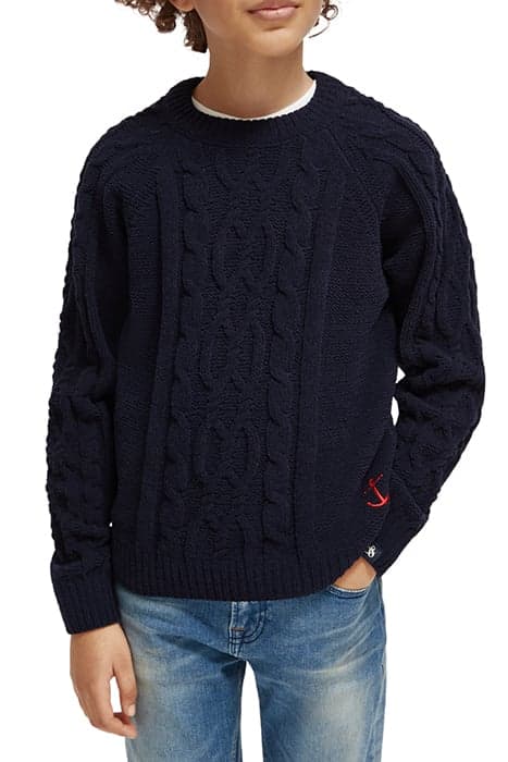 CHENILLE CABLE KNIT NIGHT by Scotch & Soda