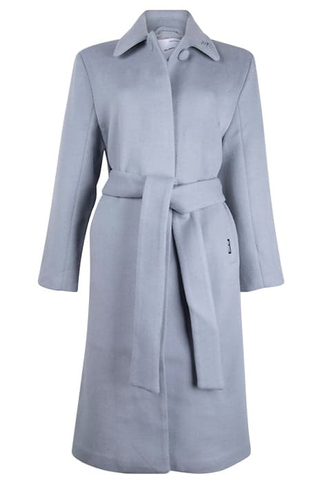 MILLENIUM WOOL COAT SKYWAY BLUE by Axel Arigato