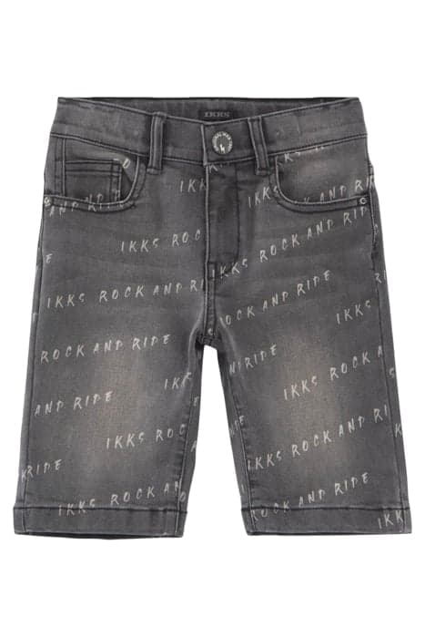 BOYS’ GREY DENIM BERMUDA SHORTS by IKKS