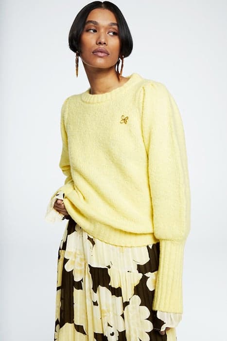 BIBIAN PULLOVER LEMON SORBET by Fabienne Chapot