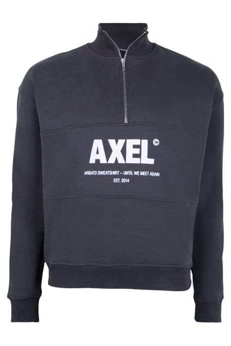 ADIOS HALFZIP SWEATSHIRT BLACK by Axel Arigato