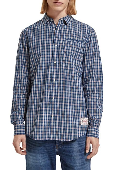 ARCHIVE MINIMAL CHECK BLUE RED CHECK by Scotch & Soda