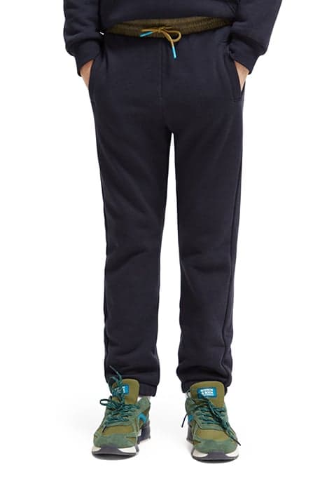 SWEATPANTS WITH NYLON WAISTBAND CONTAINS ORGANIC COTTON NIGH by Scotch & Soda