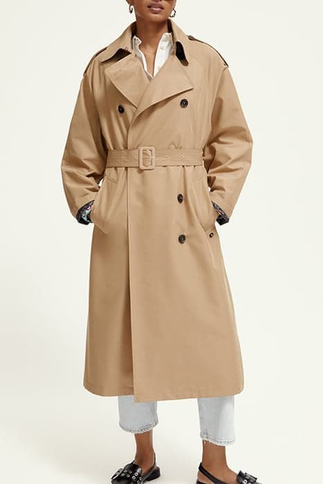 OVERSIZED CLASSIC TRENCH SAND by Scotch & Soda