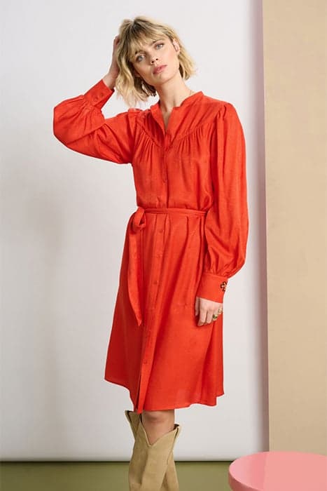 DRESS - PHOENIX RED by POM Amsterdam