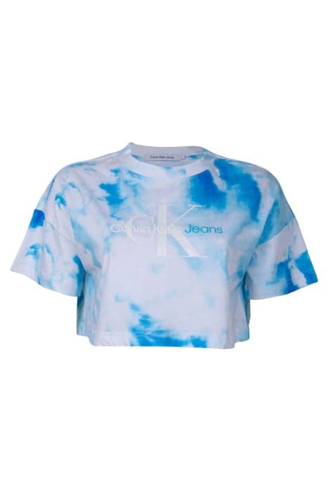 EO/ AQUA AOP TEE SUMMER SPLASH AOP by Calvin Klein