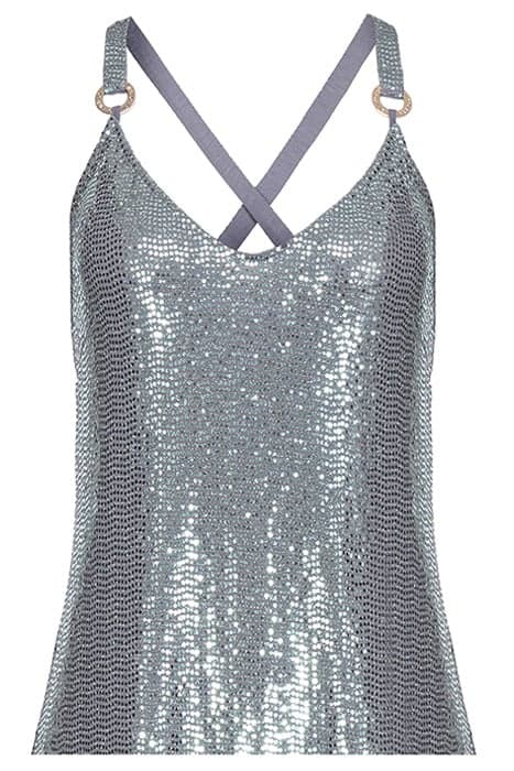 FARLEY TANK TOP ARCTIC GRAY by PINKO