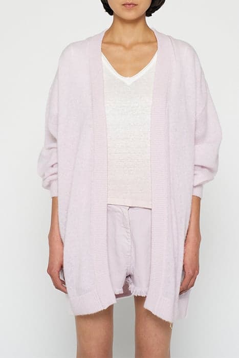 THIN BOMBER KNIT PALE LILAC by 10DAYS