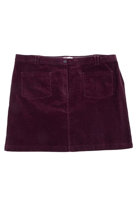 MELODY ORGANIC CORD SKIRT DARK PLUM by White Stuff