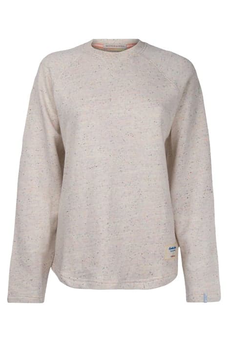 RAGLAN SPACE YARN RELAXED-FIT SWEATSHIRT COMBO A by Scotch & Soda