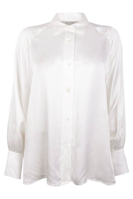 OANA SILK SHIRT WHITE by AllSaints