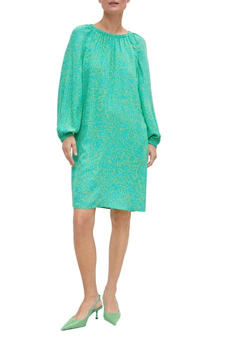 COMMA DRESSES BLUE GREEN by Comma