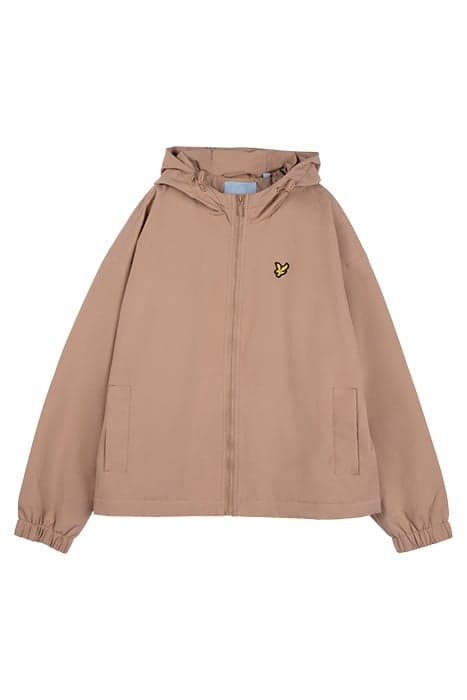 HOODED JACKET WARM TAN by Lyle & Scott