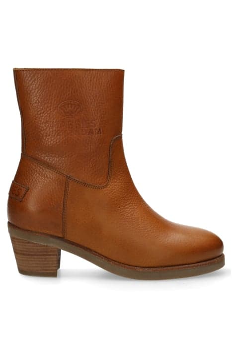 SHS0945 ANKLE BOOT GRAIN LEATHER LIGHT BROWN by Shabbies Amsterdam