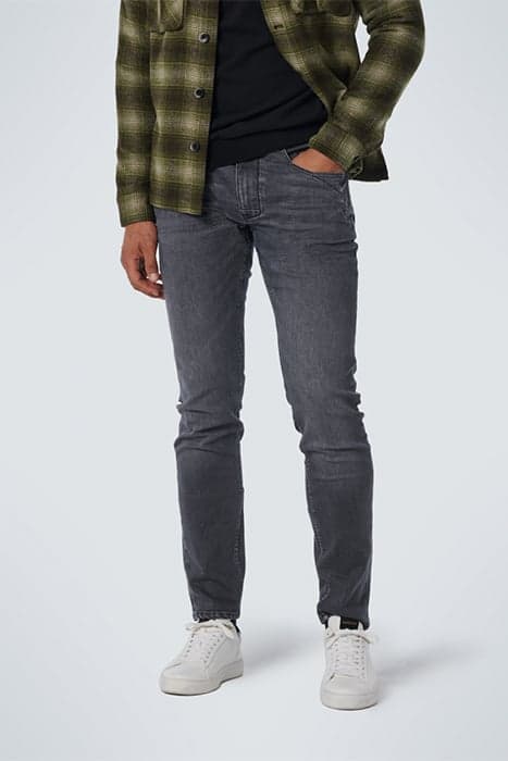 DENIM TAPERED 712 GREY STRETCH by No Excess