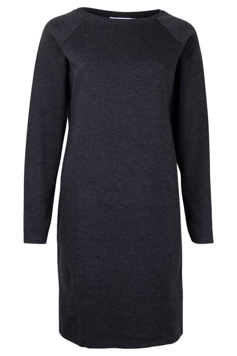 LENA TWEED DRESS LS GREY by BY-BAR