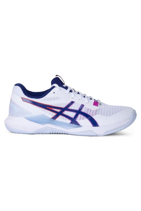 GEL-TACTIC WHITE/DIVE BLUE by ASICS