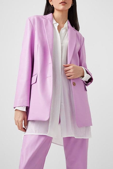 CROLENDA PU BLAZER VIOLET TULLE by French Connection