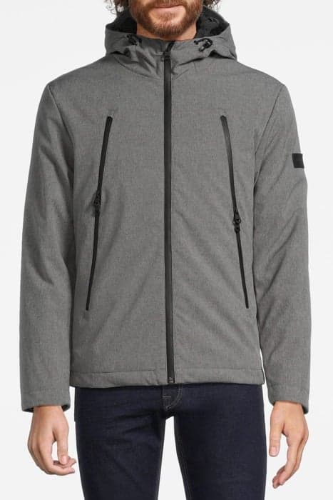 CAMPIGLIO JACKET GREY MELANGE by Cavallaro Napoli