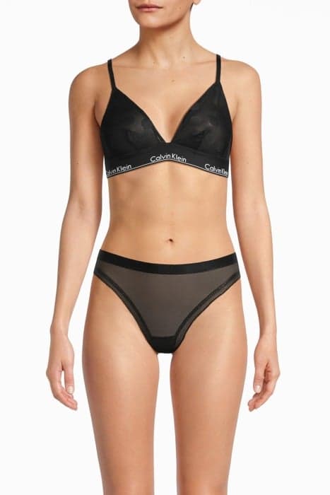 UNLINED TRIANGLE BLACK by Calvin Klein