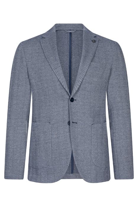 BRUNORI JACKET DARK BLUE / WHITE by Cavallaro Napoli