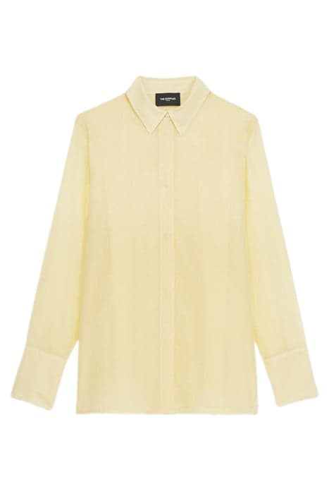 LONG SLEEVED SHIRT LIGHT YELLOW by The Kooples