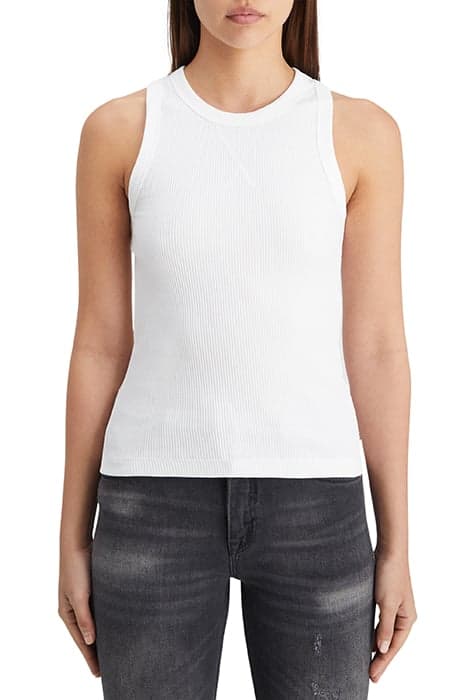 RACER TANK WHITE by Scotch & Soda