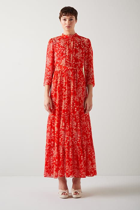 DR OLIVIA MAXI DRESS RED by LK Bennett