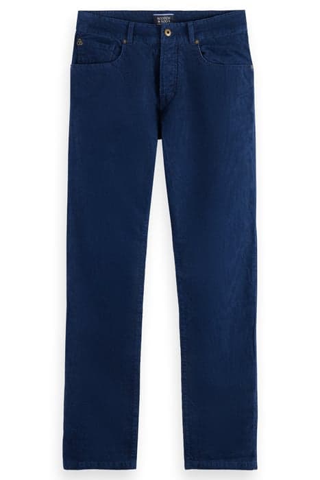 RALSTON - REGULAR SLIM-FIT WASHED CORDUROY PANTS NAVY by Scotch & Soda