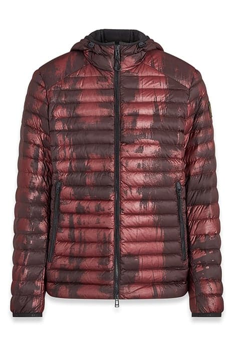 ABSTRACT AIRSPEED JACKET LAVA RED by Belstaff