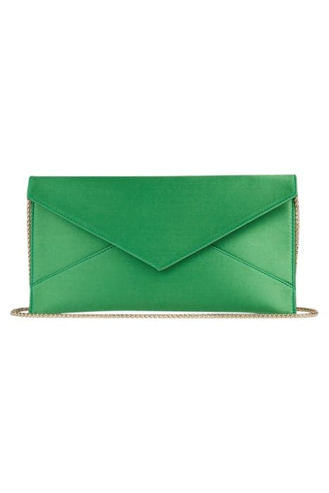 CU KENDALL ENVELOPE GREEN by LK Bennett