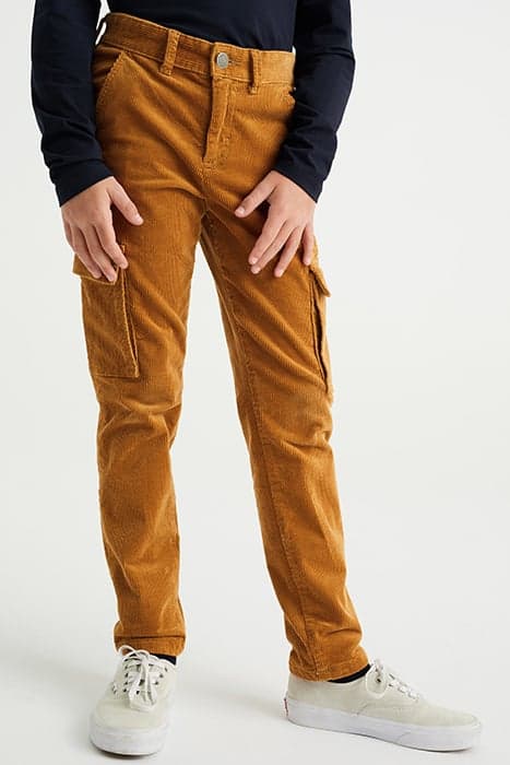 CARGO PANTS OCHRE YELLOW by WE Fashion