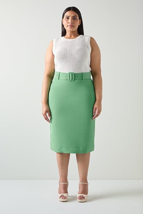 SK TABITHA PENCIL SKIRT GREEN by LK Bennett