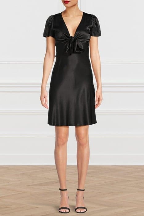 SS LINDA BOWED SATIN JET BLACK by Marciano by Guess