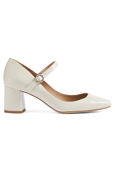 CC WINTER STRAP HEEL ECRU by LK Bennett