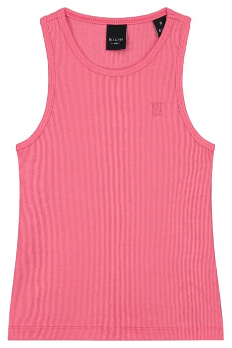 RIB SINGLET LAUREL PINK by NIK & NIK