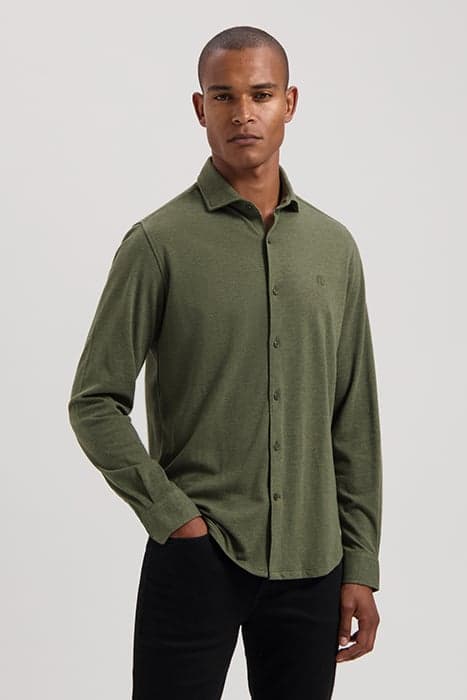 DS_KIRK SHIRT OLIVE NIGHT OLIVE NIGHT by Dstrezzed