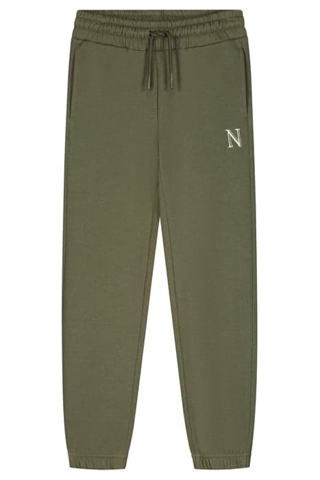 TRIANGLE SWEATPANTS ARMY GREEN by NIK & NIK