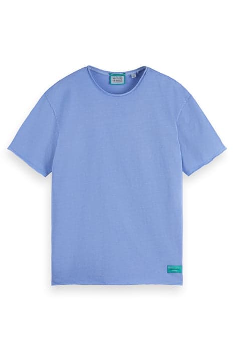 RAW EDGE T-SHIRT OCEAN MIST by Scotch & Soda