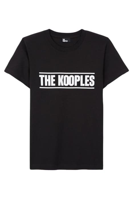 MC LOGO T-SHIRT BLACK by The Kooples