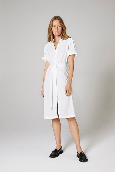 CASUAL SHIRT DRESS OFF WHITE by TRVL DRSS