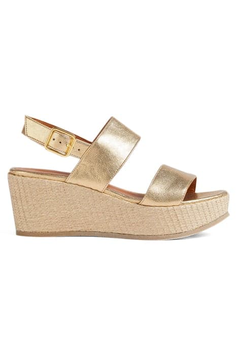 CS ADRIANA DOUBLE STRAP SOFT GOLD by LK Bennett