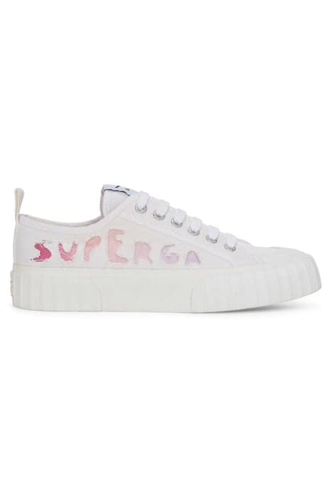 2630 RIPPED LOGO WHITE-SHADED LOGO by Superga