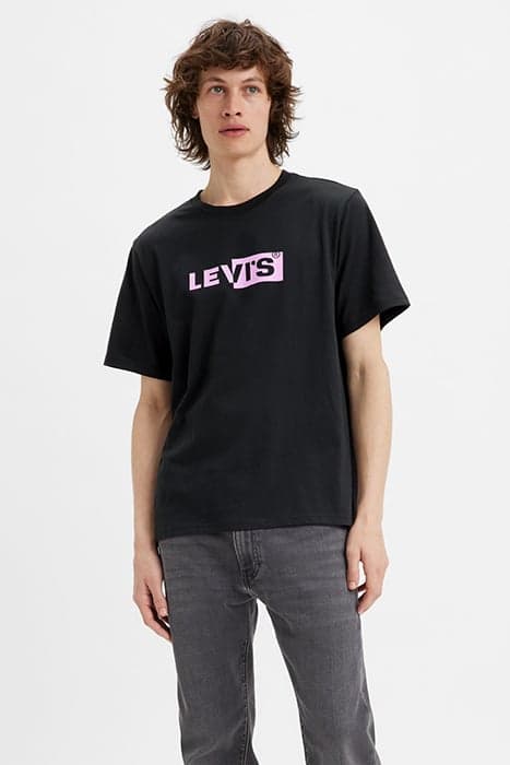 SS RELAXED FIT TEE SSNL SPLIT BOXTAB CAV by Levi's