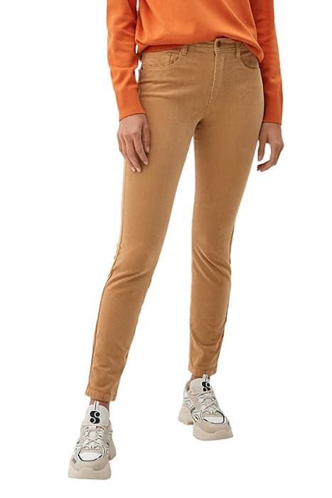 S.OLIVER PANTS BROWN by s. Oliver