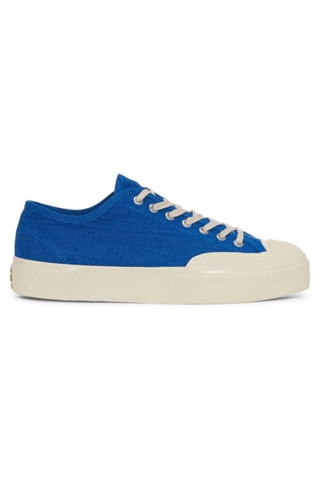 2432 WORKS LOW CUT DENIM YARN DYED BLUE-OFF WHITE by Superga